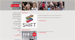 Desktop Screenshot of basiskultur.at